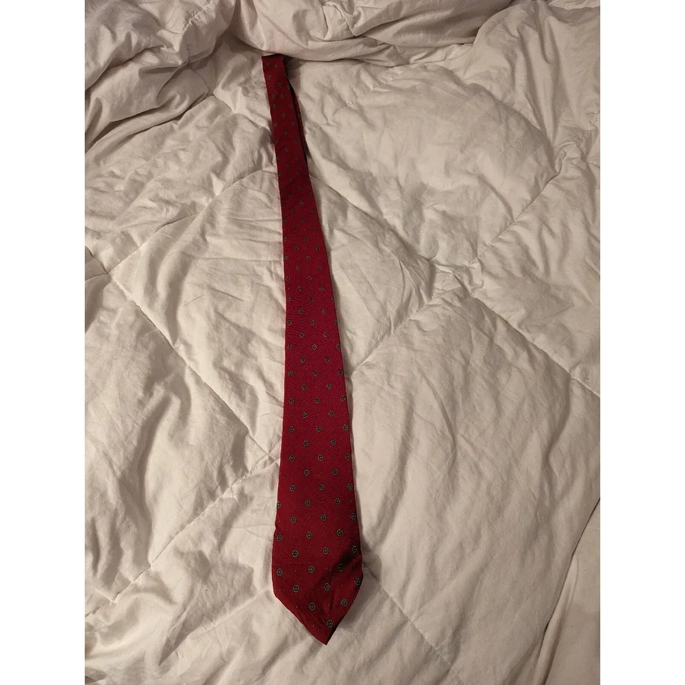 Christian Dior‎ made in USA fabric Italy mens SILK neck tie